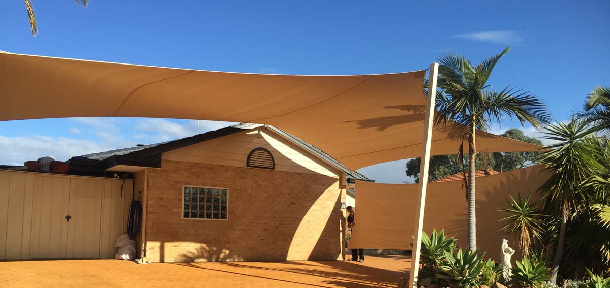 Driveway Shade Sails & Waterproof Structures